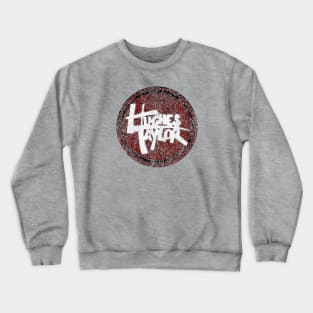 Hughes Taylor Distressed Logo Crewneck Sweatshirt